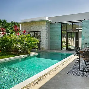  Сasa de vacaciones Casa Lou, Large House And Pool, Beach Club Access México